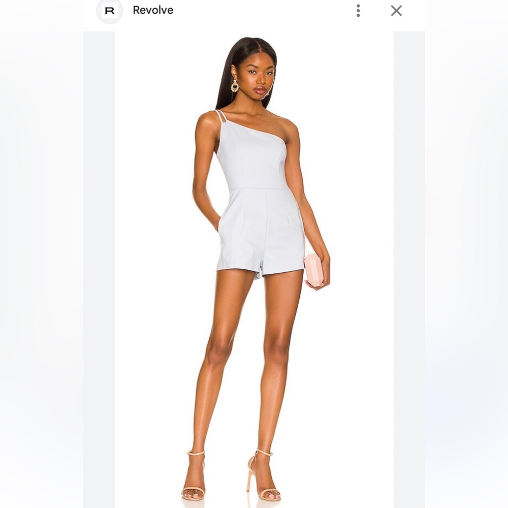 Ramona Double Strap Romper in Dusty Blue
SUPERDOWN